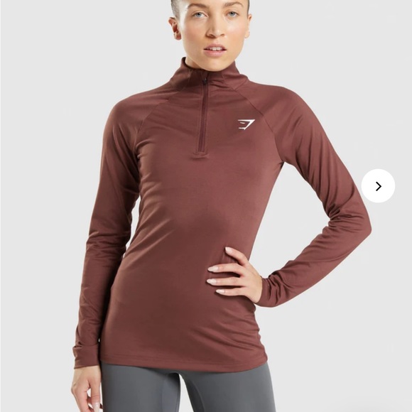 Gymshark Tops - Gymshark 1/4 Zip Slim Fit Workout Top